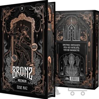 Bronz 4: Mecnun - Yan Boyamalı – Özge Naz – Guardian kitap kapağı