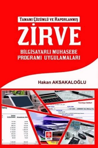 Zirve Bilgisayarlı Muhasebe Programı Uygulamaları – Hakan Aksakaloğlu – Ekin Basım Yayın kitap kapağı