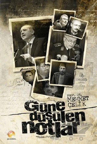 Güne Düşülen Notlar – Mehmet Çelik – Paradoks Yayınları kitap kapağı