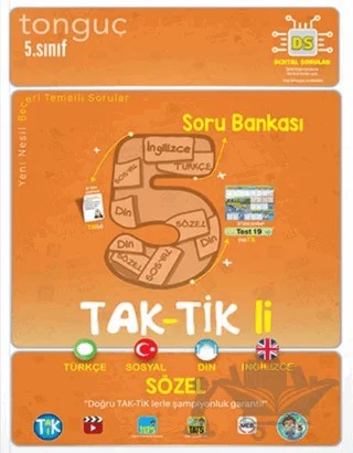 5. Sınıf Taktikli Sözel Soru Bankası – Kolektif – Tonguç Akademi kitap kapağı