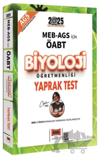 2025 MEB-AGS ÖABT Biyoloji Öğretmenliği Yaprak Test – Çiğdem Yiğit – Yargı Yayınevi kitap kapağı