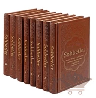 Sohbetler (8 Cilt Takım Deri Cilt) – Mahmud Ustaosmanoğlu – Ahıska Yayınevi kitap kapağı