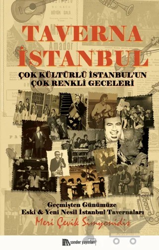 Taverna İstanbul – Meri Çevik Simyonidis – Sander Yayınları kitap kapağı