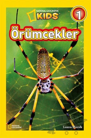 Örümcekler – Laura Marsh – Beta Kids kitap kapağı