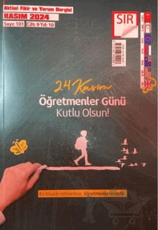 Sır Aktüel Fikir ve Yorum Dergisi Sayı: 101 Kasım 2024 – Sır Dergisi kitap kapağı