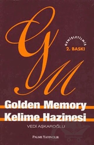 Golden Memory - Kelime Hazinesi – Vedi Aşkaroğlu – Palme Yayıncılık kitap kapağı