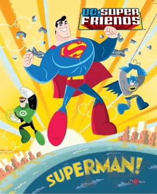 DC Süper Friends - Süperman! – Billy Wrecks – Beta Kids kitap kapağı