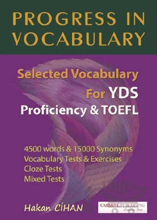 Progress In Vocabulary – Hakan Cihan – Carmine Publishing kitap kapağı
