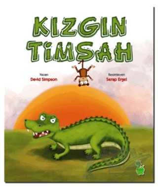 Kızgın Timsah – David Simpson – Yeşil Dinozor kitap kapağı