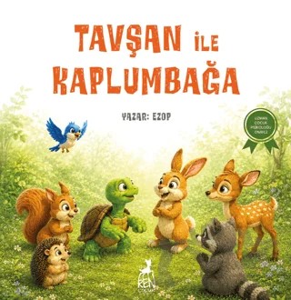 Tavşan İle Kaplumbağa – Ren Çocuk kitap kapağı
