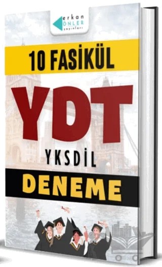 YDT YKSDİL 10 Fasikül Deneme – Erkan Önler – Erkan Önler kitap kapağı