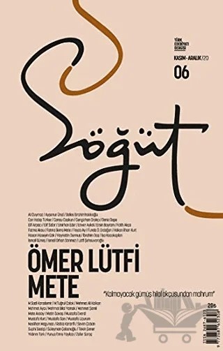 Söğüt - Türk Edebiyatı Dergisi Sayı 06 / Kasım - Aralık 2020 – Söğüt Dergisi Yayınları kitap kapağı