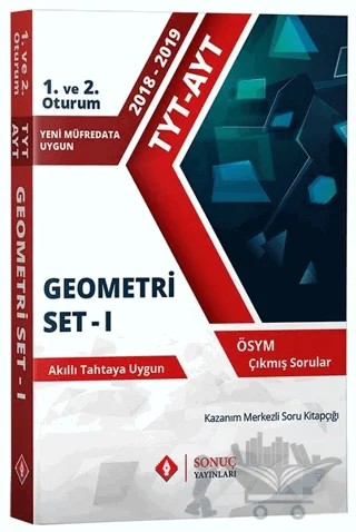 TYT AYT Geometri Set 1 – Kolektif – Sonuç Yayınları kitap kapağı