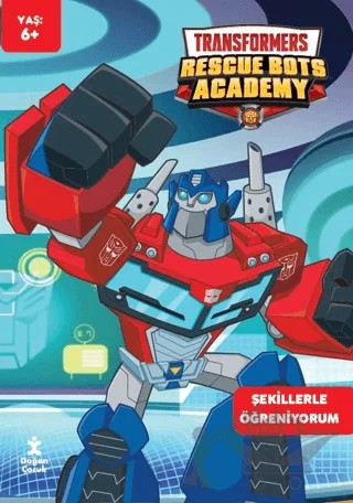 Transformers Rescue Bots Academy - Şekillerle Öğreniyorum Faaliyet Kitabı – Kolektif – Doğan Çocuk kitap kapağı
