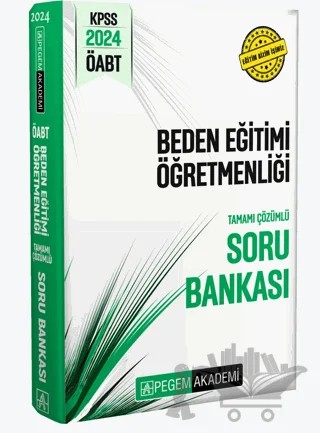 KPSS ÖABT Beden Eğitimi Soru Bankası – Kolektif – Pegem Akademi Yayıncılık kitap kapağı