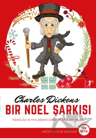 Bir Noel Şarkısı (Tam Metin) – Charles Dickens – Artemis Yayınları kitap kapağı