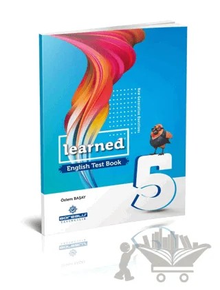 5. Sınıf Learned English Test Book – Özlem Başay – Borealis Yayıncılık kitap kapağı