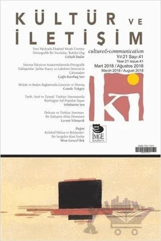 Kültür ve İletişim Sayı: 41 – İmge Kitabevi Yayınları kitap kapağı
