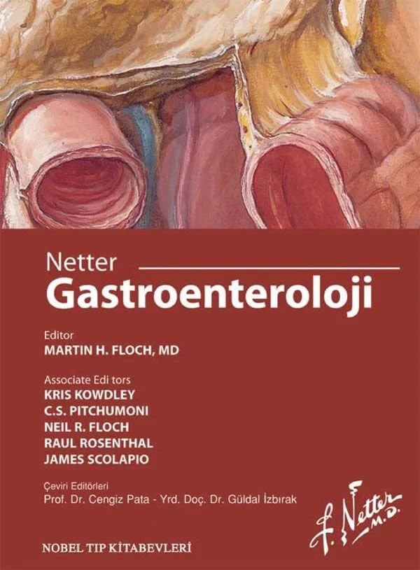 Netter Gastroenteroloji – Floch – Nobel Tıp Kitabevleri kitap kapağı