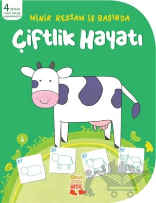 Minik Ressam İş Başında / Çiftlik Hayatı – Kolektif – Nesil Okul Öncesi kitap kapağı