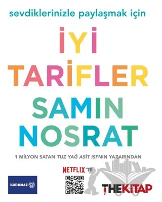 Sevdiklerinizle Paylaşmak için İyi Tarifler – Samin Nosrat – The Kitap kitap kapağı