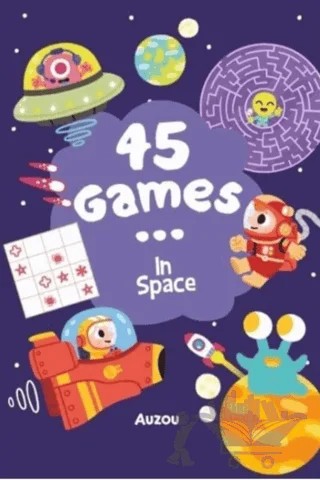 45 Games - In Space – Kolektif – Auzou Books kitap kapağı