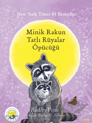 Minik Rakun Tatlı Rüyalar Öpücüğü – Audrey Penn – Butik Yayınları kitap kapağı