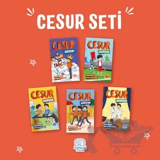 Cesur Set (5 Kitap) – Şeyma Göksay – Karavan Çocuk Yayınları kitap kapağı