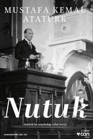 Nutuk – Gazi Mustafa Kemal Atatürk – Can Yayınları kitap kapağı