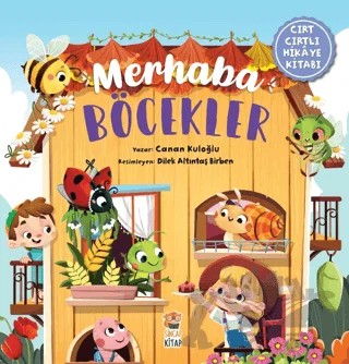 Merhaba Böcekler – Canan Kuloğlu – Sincap Kitap kitap kapağı