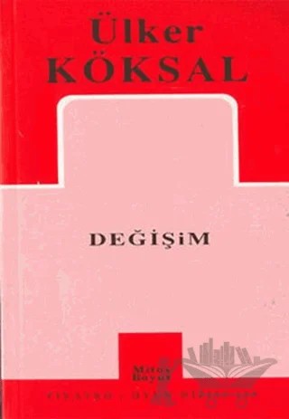 Değişim – Ülker Köksal – Mitos Boyut Yayınları kitap kapağı