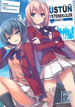 Üstün Yetenekliler Sınıfı 3 – Syougo Kinugasa – Athica Yayınları kitap kapağı