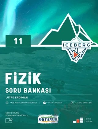 11. Sınıf Iceberg Fizik Soru Bankası – Lütfü Erdoğan – Okyanus Yayınları kitap kapağı