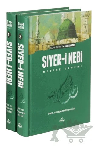 Siyer-i Nebi, İslam Tarihi Asrı Saadet Dönemi (2 Cilt Takım) – Ali Muhammed Sallabi – Ravza Yayınları kitap kapağı