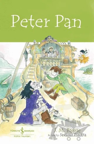 Peter Pan – J. M. BARRIE – İş Bankası Kültür Yayınları kitap kapağı