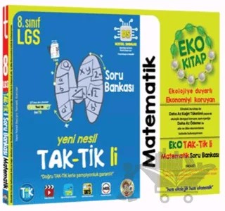 8. Sınıf Matematik Eko Taktikli Soru Bankası – Kolektif – Tonguç Akademi kitap kapağı