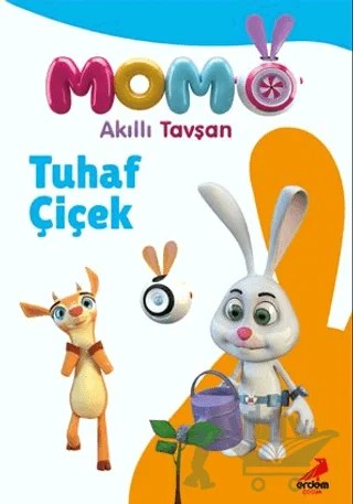 Akıllı Tavşan Momo – Tuhaf Çiçek – Kolektif – Erdem Çocuk kitap kapağı