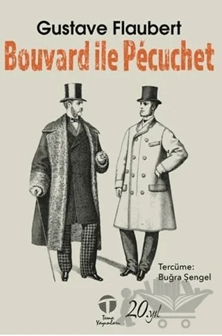 Bouvard ile Pécuchet – Gustave Flaubert – Tema Yayınları kitap kapağı