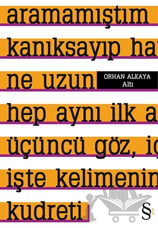 Altı – Orhan Alkaya – Everest Yayınları kitap kapağı