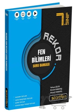 7. Sınıf Fen Bilimleri Rekor Soru Bankası – Kolektif – Startfen Yayınları kitap kapağı