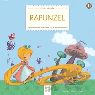 Rapunzel – Grimm Kardeşler – 1001 Çiçek Kitaplar kitap kapağı