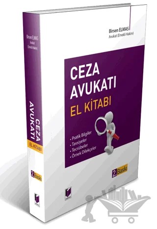 Ceza Avukatı El Kitabı – Birsen Elmas – Adalet Yayınevi kitap kapağı