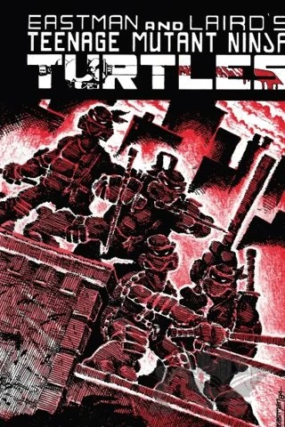 Ninja Kaplumbağalar 1 – Kevin Eastman, Peter Laird – Marmara Çizgi kitap kapağı