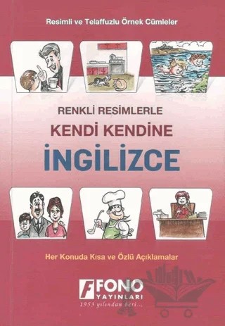 Renkli Resimlerle Kendi Kendine İngilizce – Kolektif – Fono Yayınları kitap kapağı