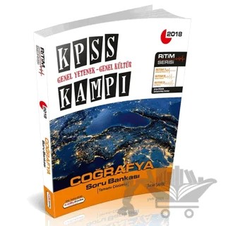 2018 KPSS Genel Yetenek - Genel Kültür Kampı Tamamı Çözümlü Coğrafya Soru Bankası – Turan Şahin – Kamupark Yayınları kitap kapağı
