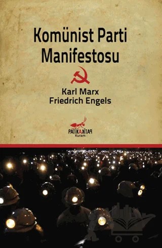 Komünist Parti Manifestosu – Friedrich Engels, Karl Marx – Patika Kitap kitap kapağı