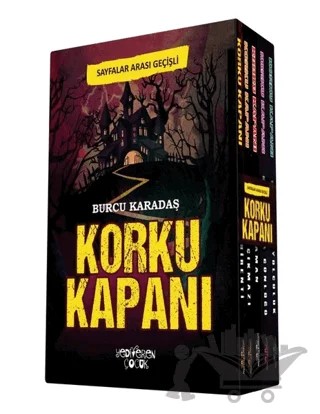 Korku Kapanı Seti (5 Kitap Takım) – Burcu Karadaş – Yediveren Çocuk kitap kapağı