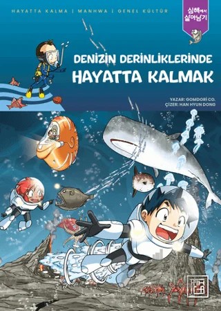 Denizin Derinliklerinde Hayatta Kalmak – Gomdori Co – Athica Yayınları kitap kapağı