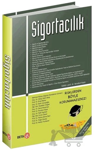 Sigortacılık – Ferudun Kaya – Beta Yayınevi kitap kapağı