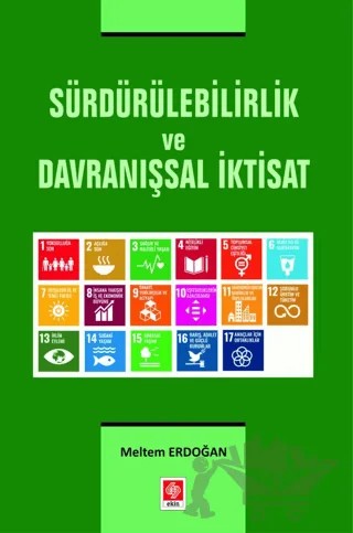 Sürdürülebilirlik ve Davranışsal İktisat – Meltem Erdoğan – Ekin Basım Yayın kitap kapağı